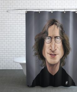 John Lennon Shower Curtain KM