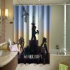 Legend Of Brick Game Shower Curtain KM