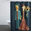 Love Is Art Frida Kahlo and Van Gogh Shower Curtain KM (2)