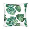 Monstera Pattern Pillow KM