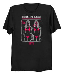 My First Sinner's Dictionary Envy T Shirt KM