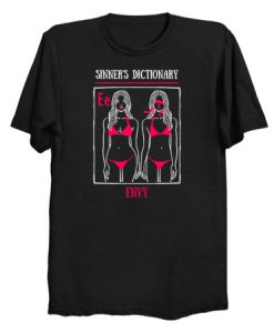 My First Sinner's Dictionary Envy T Shirt KM