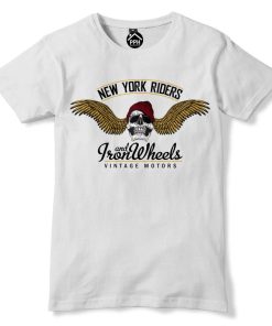 New York Riders Iron Wheels T Shirt (KM)