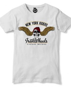 New York Riders Iron Wheels T Shirt (KM)