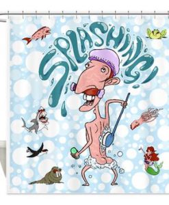 Nigel Thornberry Shower Curtain KM