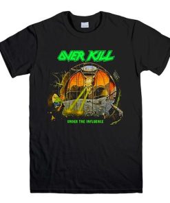 OVERKILL METAL ROCK BAND T SHIRT KM