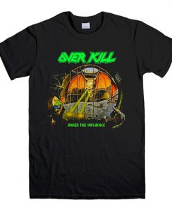 OVERKILL METAL ROCK BAND T SHIRT KM