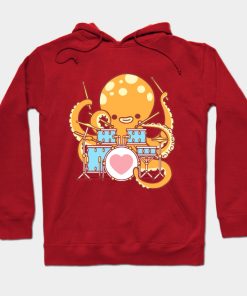 Octopus Drummer Hoodie (KM)