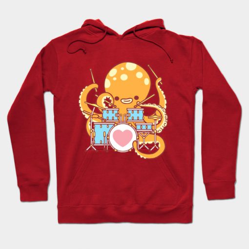 Octopus Drummer Hoodie (KM)