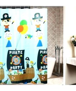 Pirate And Mermaid Shower Curtain KM