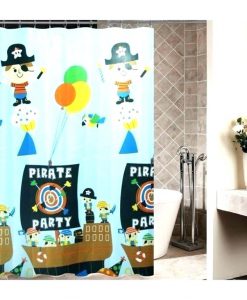 Pirate And Mermaid Shower Curtain KM