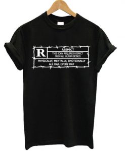 Respect T-Shirt KM