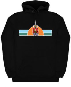 Samurai Teddy Bear Hoodie KM