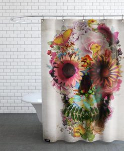 Skull II Shower Curtain KM