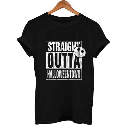 Straight Outta Halloweentown T Shirt KM