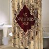 The Marauders Map Shower Curtain KM