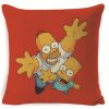 The Simpsons Cartoon Character Pillow KM