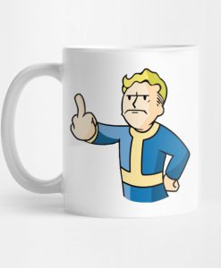 Vault boy the middle finger Mug KM