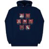 Video Game Characters Hoodie (KM)