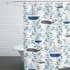 Whale Shower Curtain KM