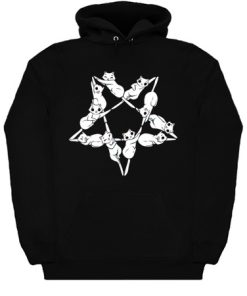 Where the cats go at night Hoodie (KM)