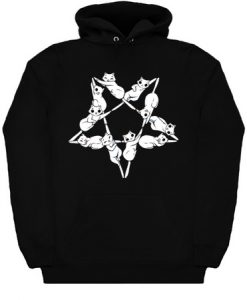 Where the cats go at night Hoodie (KM)