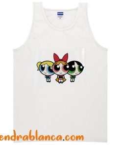 Women Power Puff Girl Three Tanktop (KM)