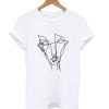 Abstract Graffiti Face T Shirt KM