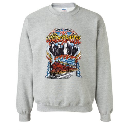 Aerosmith Train Kept a Rollin Sweatshirt (KM)