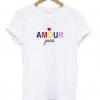 Amour Paris T-Shirt KM