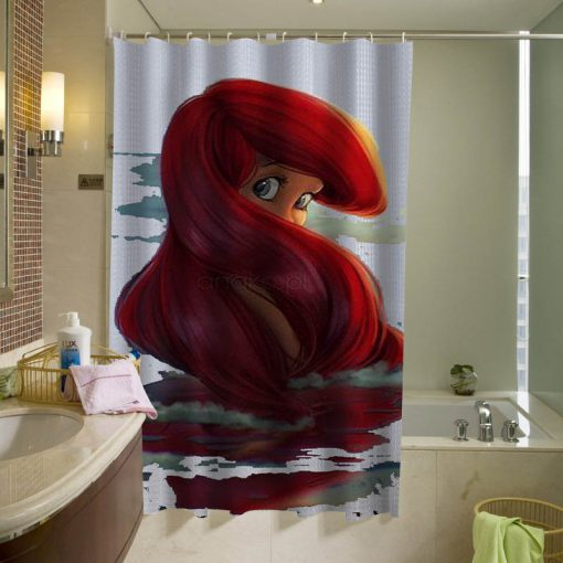 Ariel Disney shower curtain KM