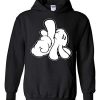 Artix Cartoon Hands LA Los Angeles Hoodie KM