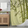 Bamboo art Shower Curtain KM