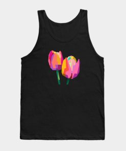 Colorful Tulip Tank Top KM