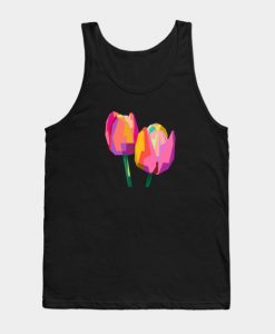 Colorful Tulip Tank Top KM