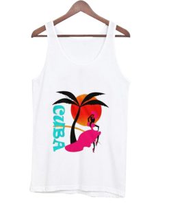Cuba Premium Scoop Tank Top KM