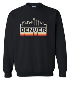 Denver Skyline Vintage Sweatshirt KM
