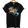 Enterprise Duo is a Super Mario Bros and Star Trek T Shirt KM