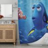 Finding Dory and Nemo Shower Curtain KM