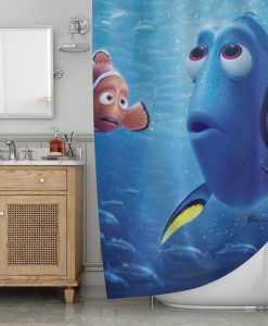 Finding Dory and Nemo Shower Curtain KM