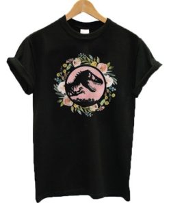 Floral Jurassic Park T Shirt KM