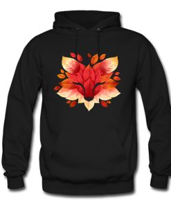 Fox of leaves Hoodie KM