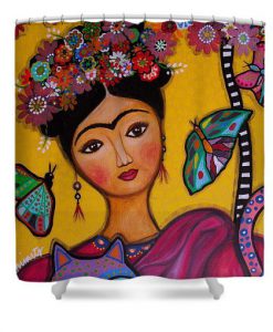 Frida Kahlo Art Shower Curtain KM