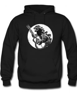 Godzilla Playing Guitar Hoodie KM