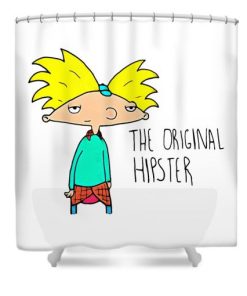 Hey Arnold Shower-Curtain KM