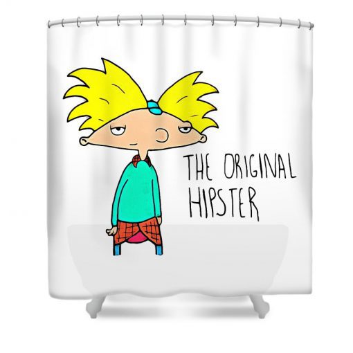 Hey Arnold Shower-Curtain KM