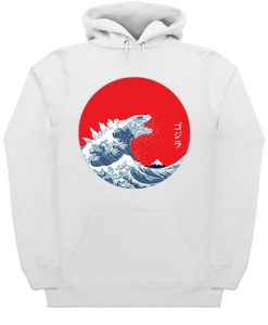 Hokusai Kaiju Hoodie KM