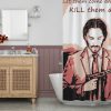 John Quote Shower Curtain KM