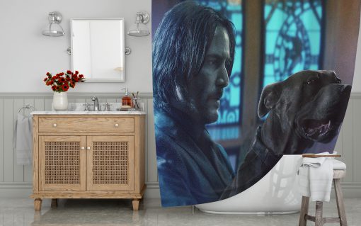 John Wick Shower Curtain KM