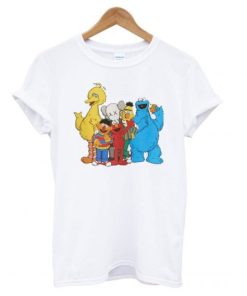 KIDS KAWS X Sesame Street T Shirt KM